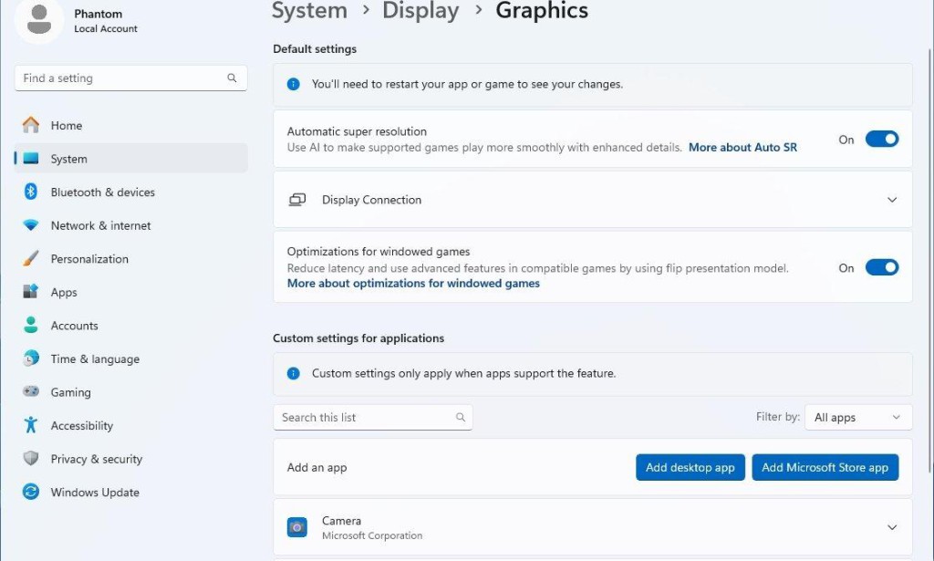 Windows 11 sẽ tích hợp DLSS! Yêu cầu GPU và cần có NPU tích hợp.
