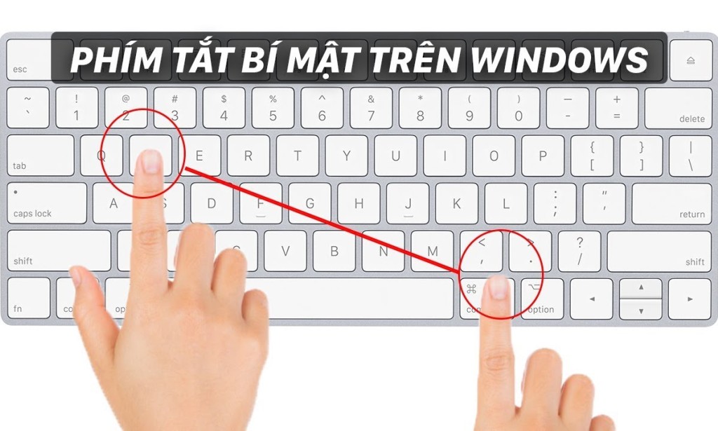 Thủ thuật phím tắt dành cho windows