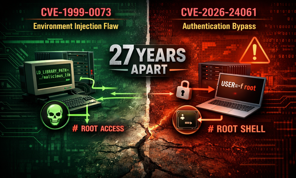 Hai lỗ hổng Telnet cách nhau 27 năm cùng cho phép chiếm quyền root từ xa